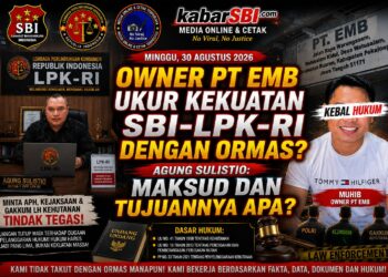 OWNER PT EMB UKUR KEKUATAN SBI-LPK-RI DENGAN ORMAS? AGUNG SULISTIO: MAKSUD DAN TUJUANNYA APA? 16