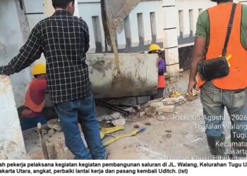 Respon Aspirasi Warga, Sudin SDA Jakarta Utara Bergerak Cepat 17