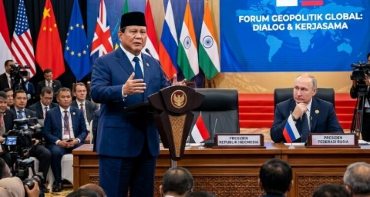 Prabowo Tegaskan Sikap Indonesia di Tengah Rivalitas Global, Putin Ikut Soroti Kekuatan RI 3
