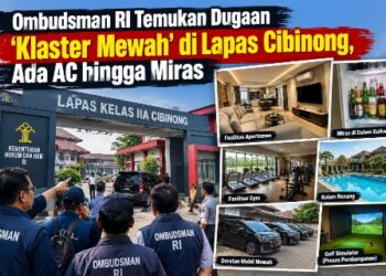 Ombudsman RI Temukan Dugaan ‘Klaster Mewah’ di Lapas Cibinong, Ada AC hingga Miras 16