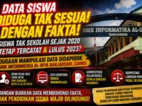 DATA SISWA DIDUGA TAK SESUAI DENGAN FAKTA: SMK INFORMATIKA AL-IHYA BANJARSARI DISOROT, SISWA YANG TAK SEKOLAH SEJAK 2020 TERCATAT LULUS 2023 11