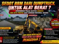 SEDOT BBM DARI DUMP TRUCK UNTUK ALAT BERAT? DIRKRIMSUS POLDA BANTEN DIMINTA CEK CCTV PROYEK DAN TELUSURI ASAL-USUL SOLAR 11