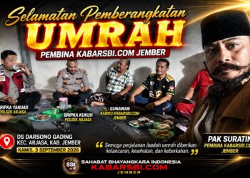 Jelang Umrah, Pembina kabarsbi.com Jember Pak Suratin Gelar Selamatan dan Doa Bersama 18