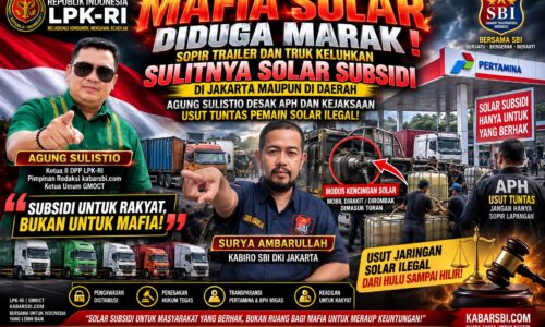 Solar Subsidi Sulit Didapat Sopir Trailer dan Truk, Mafia “Kencingan Solar” Diduga Marak — Agung Sulistio Desak APH dan Kejaksaan Bertindak 6