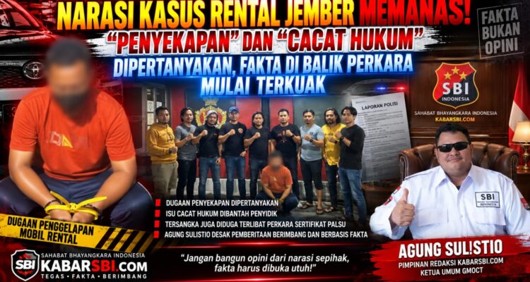NARASI KASUS RENTAL JEMBER MEMANAS! “PENYEKAPAN” DAN “CACAT HUKUM” DIPERTANYAKAN, FAKTA DI BALIK PERKARA MULAI TERKUAK 1