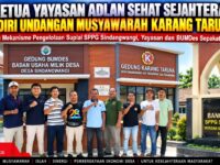 Ketua Yayasan Adlan Sehat Sejahtera Hadiri Musyawarah Karang Taruna, Polemik Rantai Pasok SPPG Sindangwangi Mengarah pada Islah 11