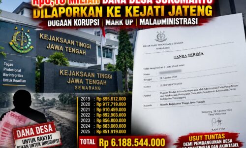 Rp6,18 Miliar Dana Desa Sukomarto 2019–2025 Dipertanyakan: Dugaan Mark Up Mengarah ke Meja Kejati Jateng 10