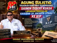 Agung Sulistio Tegaskan Komitmen Transparansi, Saimin Diberi Kuasa Tempuh Jalur KIP Terkait Persoalan Kasudin LH Jakarta Utara 11