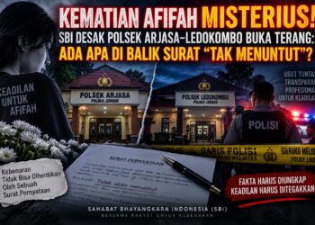 KEMATIAN AFIFAH MISTERIUS! SBI DESAK POLSEK ARJASA–LEDOKOMBO BUKA TERANG: ADA APA DI BALIK SURAT “TAK MENUNTUT”? 17