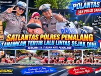 Polantas Polres Pemalang Bangun Kedekatan dengan Anak, Tanamkan Tertib Lalu Lintas Sejak Dini 11