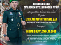 Dandeninteldam IV/Diponegoro Letkol Arh Agus Fithriyanto, S.A.P. Mengikuti Dikjab Golongan V, Detasemen Intelijen Sampaikan Dukungan & Doa 10