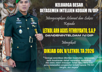 Dandeninteldam IV/Diponegoro Letkol Arh Agus Fithriyanto, S.A.P. Mengikuti Dikjab Golongan V, Detasemen Intelijen Sampaikan Dukungan & Doa 17
