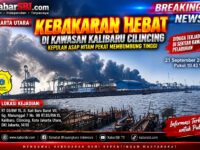 Kepulan Asap Tebal Membumbung di Kawasan Kalibaru Cilincing, Diduga Kebakaran Terjadi di Sekitar Pelabuhan 7