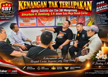 Kenangan Tak Terlupakan: Agung Sulistio dan Tim SBI Mengenang Almarhum H. Bambang, S.H. dalam Satu Meja Penuh Cerita 17