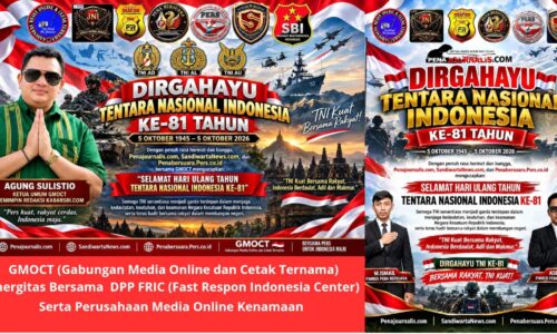 Dirgahayu TNI ke-81: Bersama Rakyat, TNI Kuat! - GMOCT Bersama & Tokoh Pers Sampaikan Ucapan dan Harapan 6