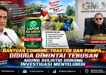 Bantuan Combine, Traktor dan Pompa Diduga Dimintai Tebusan, Agung Sulistio Dorong Investigasi Menyeluruh 17