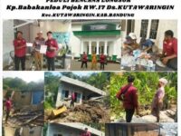 Relawan Anak Negri Teguhkan Kepedulian, Salurkan Bantuan Korban Longsor Kutawaringin 13