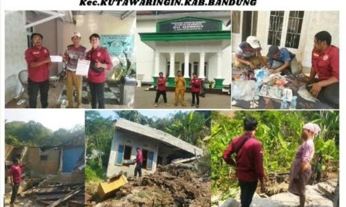 Relawan Anak Negri Teguhkan Kepedulian, Salurkan Bantuan Korban Longsor Kutawaringin 10