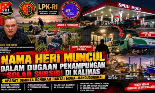 Nama Heri Muncul dalam Dugaan Penampungan Solar Subsidi di Kalimas, Aparat Diminta Bongkar Rantai Moga–Randudongkal 10