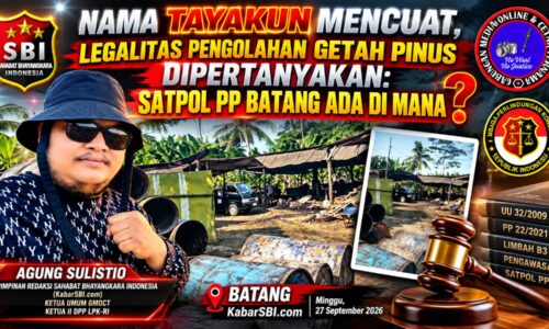 Nama Tayakun Mencuat, Legalitas Pengolahan Getah Pinus Dipertanyakan: Satpol PP Batang Ada di Mana? 10
