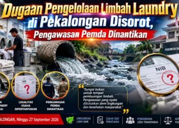 Dugaan Pengelolaan Limbah Laundry di Pekalongan Disorot, Pengawasan Pemda Dinantikan 18