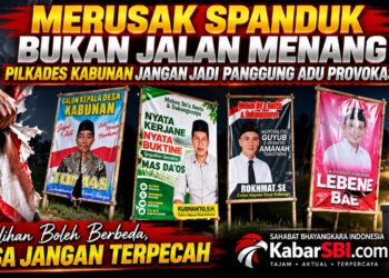 Spanduk Dirusak, Etika Demokrasi Dipertaruhkan: Pilkades Kabunan Jangan Berubah Jadi Adu Provokasi 17