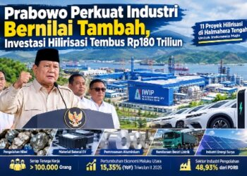Prabowo Perkuat Industri Bernilai Tambah, Investasi Hilirisasi Tembus Rp180 Triliun 18