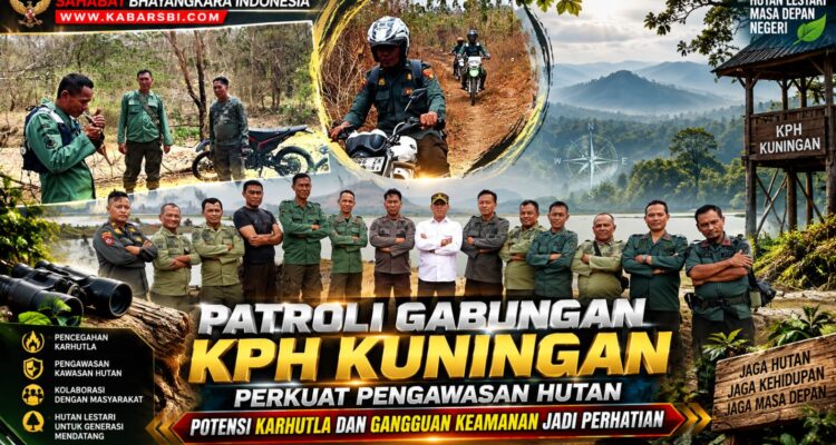 Patroli Gabungan KPH Kuningan Perkuat Pengawasan Hutan, Potensi Karhutla dan Gangguan Keamanan Jadi Perhatian 1