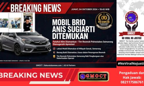 Mobil Brio Milik Anis Sugiarti Ditemukan, Fatahul Alim Diamankan — Tim Resmob Polrestabes Semarang Dianugerahi Apresiasi 10