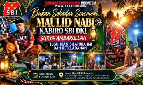 Bukan Sekadar Seremoni, Maulid Nabi Kabiro SBI DKI Surya Ambarullah Teguhkan Silaturahmi dan Keteladanan 6