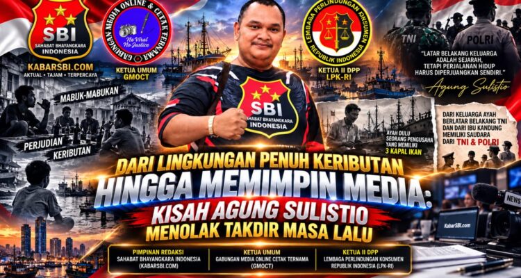 Dari Lingkungan Penuh Keributan hingga Memimpin Media: Kisah Agung Sulistio Menolak Takdir Masa Lalu 1