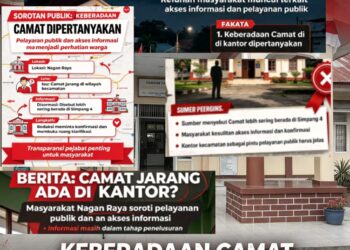 Camat Disebut Jarang Berada di Wilayah Kecamatan, Konfirmasi Media Tak Kunjung Dijawab 18