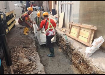 Pemukiman Kumuh Kelapa Gading Ditata, Warga Ucapkan Terima Kasih Pada Gubernur Hingga Kontraktor Pelaksana 16