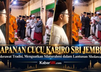Slapanan Cucu Kabiro SBI Jember, Merawat Tradisi, Menguatkan Silaturahmi dalam Lantunan Sholawat 17