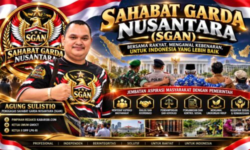 Agung Sulistio Gagas SGAN, Organisasi yang Disiapkan Jadi Jembatan Aspirasi Rakyat dan Pemerintah 11