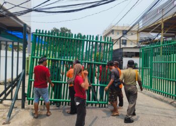 Perjuangan Warga RW 18 Sunter Agung Berbuah Hasil, Gerbang Pengaman Kembali Berdiri 17