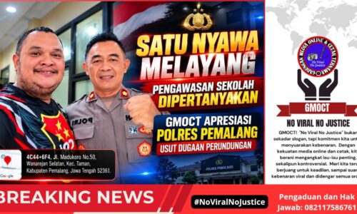 Satu Nyawa Melayang, Pengawasan Sekolah Dipertanyakan: GMOCT Apresiasi Polres Pemalang Usut Dugaan Perundungan 10