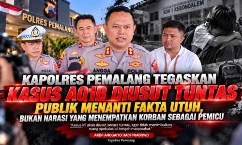 Kapolres Pemalang Tegaskan Kasus Aqib Diusut Tuntas: Publik Menanti Fakta Utuh, Bukan Narasi yang Menempatkan Korban sebagai Pemicu 11