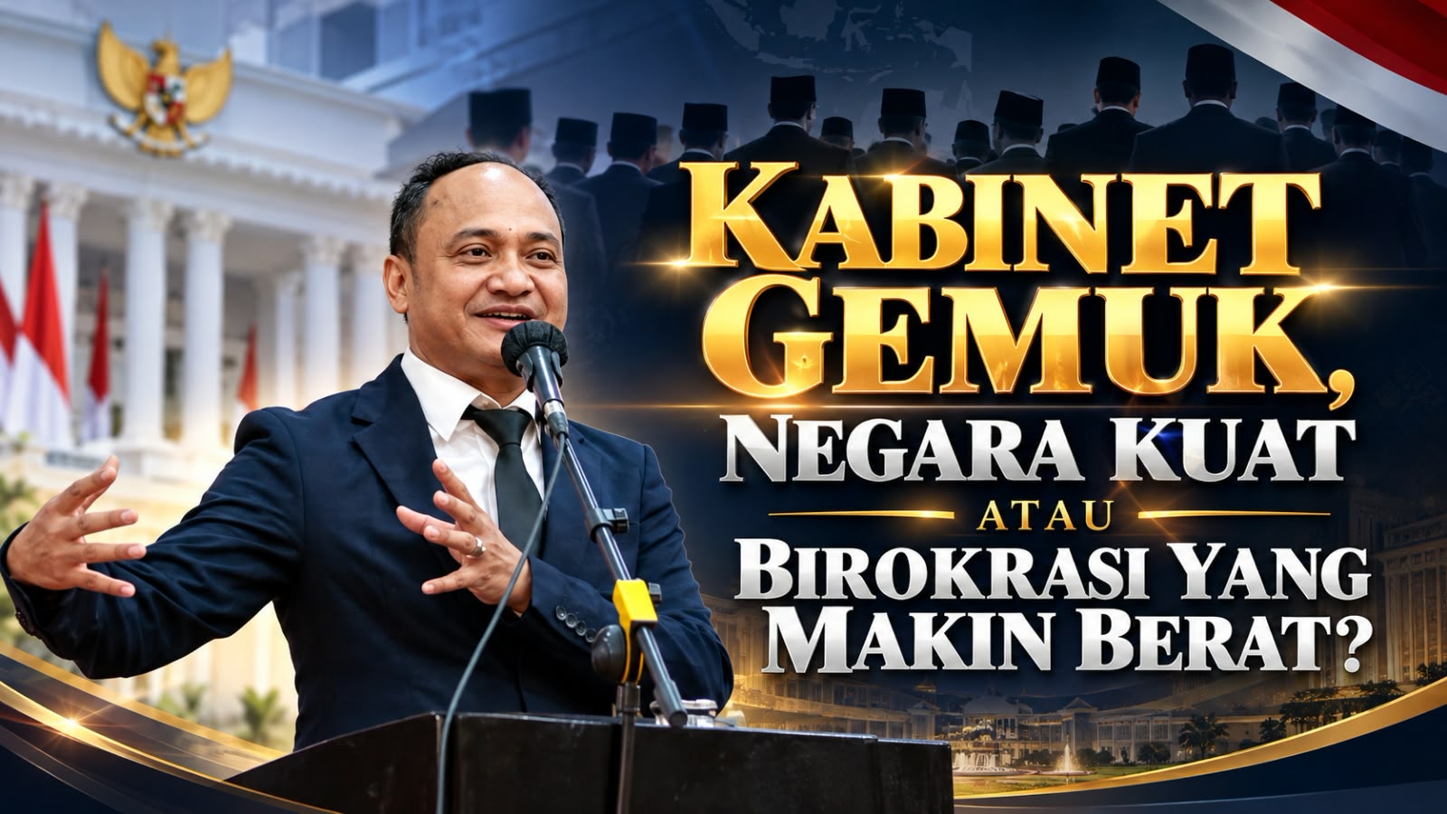 Kabinet Gemuk, Negara Kuat atau Birokrasi yang Makin Berat? 1 Kabinet Gemuk, Negara Kuat atau Birokrasi yang Makin Berat? 1