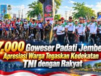 7.000 Goweser Padati Jember, Apresiasi Warga Tegaskan Kedekatan TNI dengan Rakyat 10