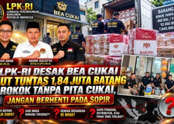 LPK-RI Desak Bea Cukai Usut Tuntas 1,84 Juta Batang Rokok Tanpa Pita Cukai, Jangan Berhenti pada Sopir 16