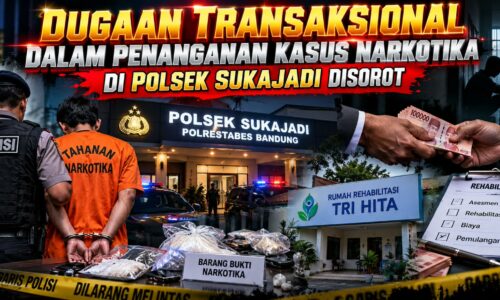 Dugaan Transaksional dalam Penanganan Kasus Narkotika di Polsek Sukajadi Disorot 9