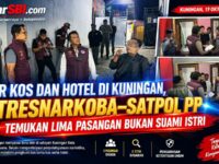 SISIR KOS DAN HOTEL DI KUNINGAN, SATRESNARKOBA–SATPOL PP TEMUKAN LIMA PASANGAN BUKAN SUAMI ISTRI 11