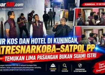 SISIR KOS DAN HOTEL DI KUNINGAN, SATRESNARKOBA–SATPOL PP TEMUKAN LIMA PASANGAN BUKAN SUAMI ISTRI 20