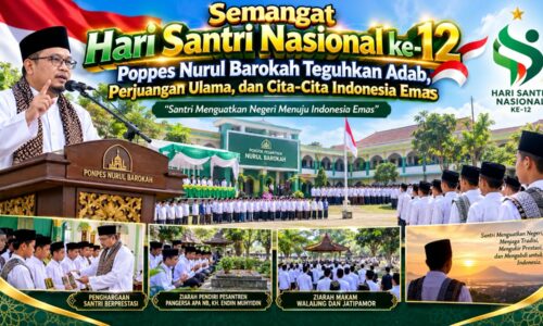 Semangat Hari Santri Nasional ke-12, Ponpes Nurul Barokah Teguhkan Adab, Perjuangan Ulama, dan Cita-Cita Indonesia Emas 9