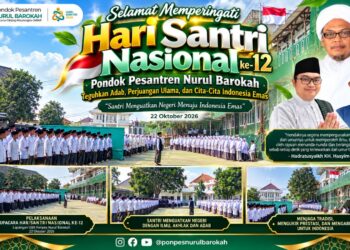 Semangat Hari Santri Nasional ke-12, Ponpes Nurul Barokah Teguhkan Adab, Perjuangan Ulama, dan Cita-Cita Indonesia Emas 18