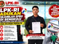 LPK-RI Adukan Sejumlah SPBU di Bengkulu ke Pertamina dan BPH Migas Usai Keluhan Konsumen Pertalite 10
