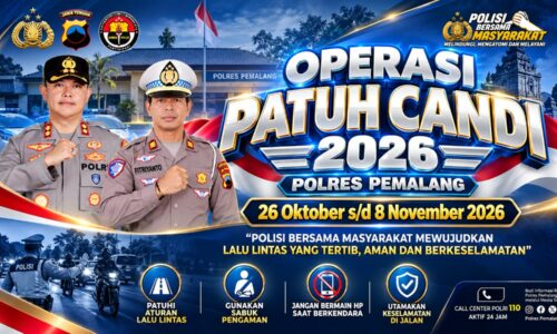 Polres Pemalang Gelar Operasi Patuh Candi 2026, Fokus Tingkatkan Disiplin dan Keselamatan Berlalu Lintas 10