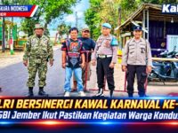 TNI-Polri Bersinergi Kawal Karnaval ke-81 di Kalisat, SBI Jember Ikut Pastikan Kegiatan Warga Kondusif 12
