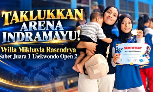 TAKLUKKAN ARENA INDRAMAYU! Santriwati SDIT Al-Fattah Kuningan Sabet Juara 1 Taekwondo Open 2 10